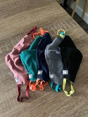 Figs Bundle of 5 Reusable, Washable Face Masks
